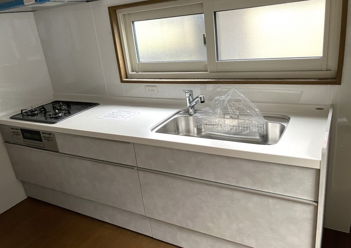 購入した中古住宅のキッチン改修リフォーム