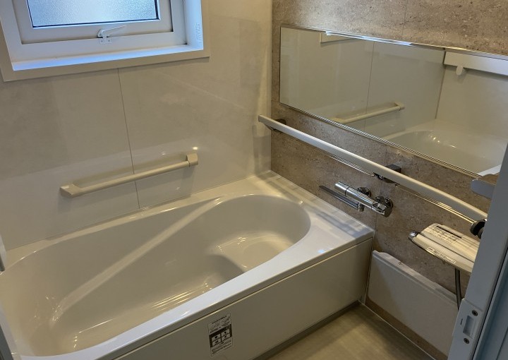 暖かくなったお風呂で家族大満足！