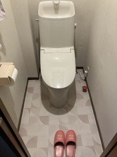 特殊な形のトイレでもリフォーム可能です！