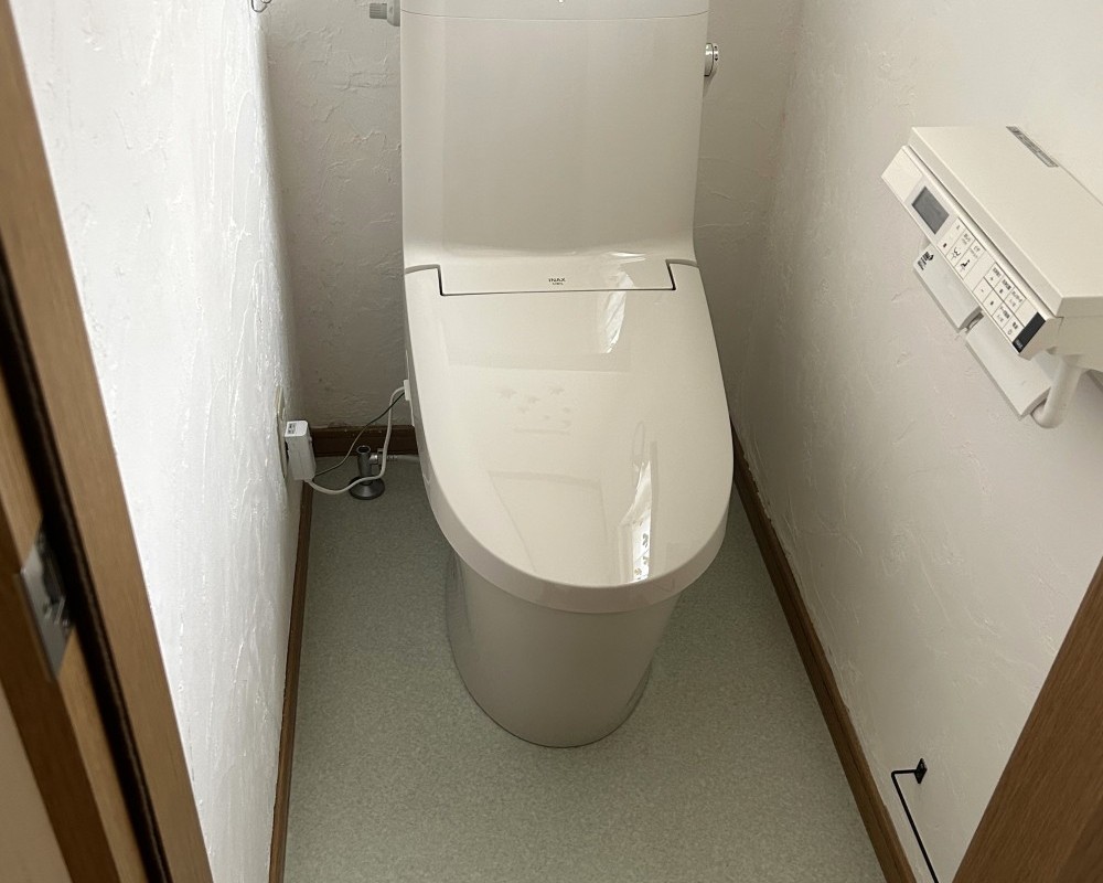 古くなったトイレを新しく!