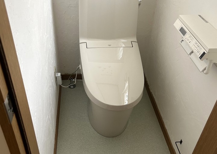 古くなったトイレを新しく！