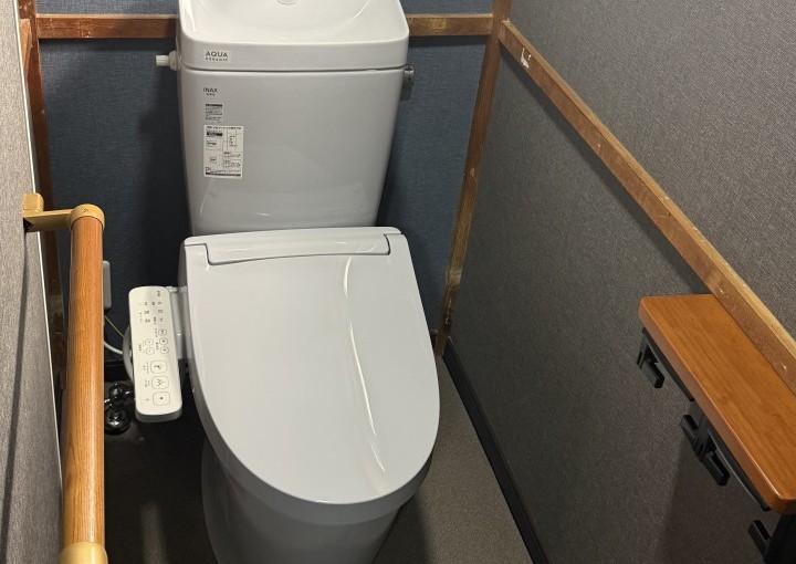 階段下を活用して広さを確保した水洗化トイレリフォーム