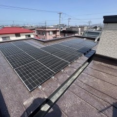 【太陽光パネル設置】施工事例をアップしました