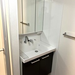 【マンションの洗面化粧台リフォーム】施工事例更新！